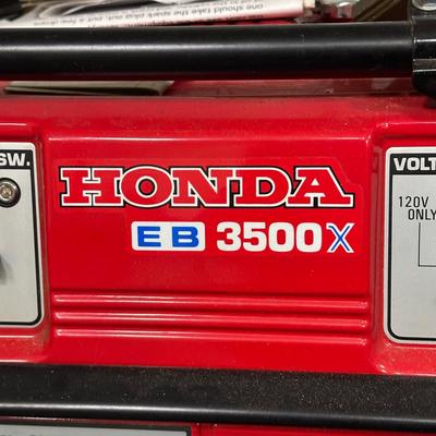 LOT 90G: Honda EB3500X Generator