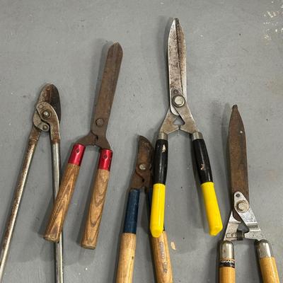 LOT 91G: Garden/House Tools, Hand Cart & More