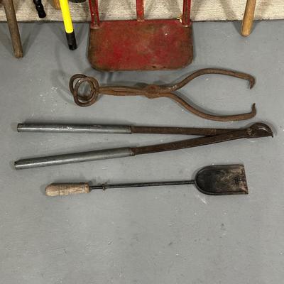 LOT 91G: Garden/House Tools, Hand Cart & More
