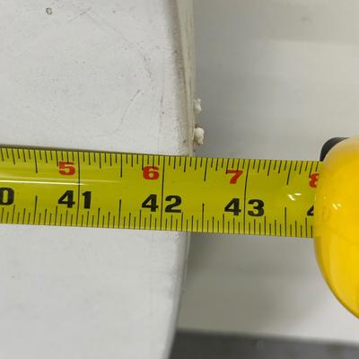 LOT 93G: Folding Patio Furniture - 4 Chairs & 2 Tables