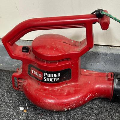 LOT 94G: Toro Power Sweep & Black & Decker Hedge Trimmers