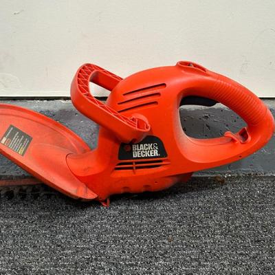LOT 94G: Toro Power Sweep & Black & Decker Hedge Trimmers