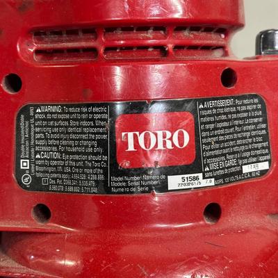 LOT 94G: Toro Power Sweep & Black & Decker Hedge Trimmers