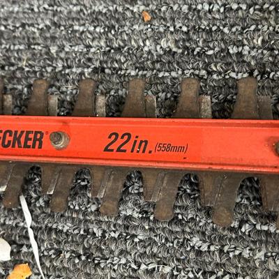 LOT 94G: Toro Power Sweep & Black & Decker Hedge Trimmers