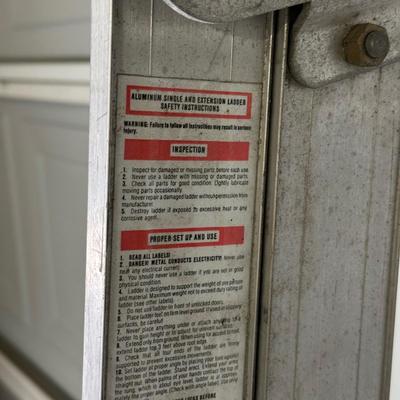LOT 95G: All American Ladder 5’ & 16’ Ladders