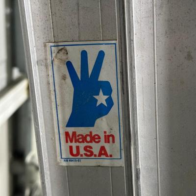 LOT 95G: All American Ladder 5’ & 16’ Ladders