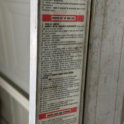 LOT 95G: All American Ladder 5’ & 16’ Ladders