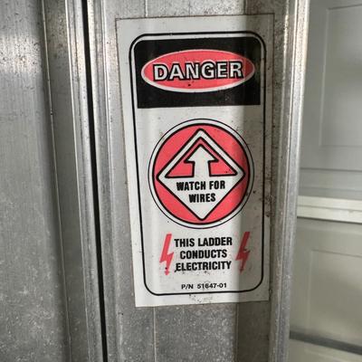 LOT 95G: All American Ladder 5’ & 16’ Ladders