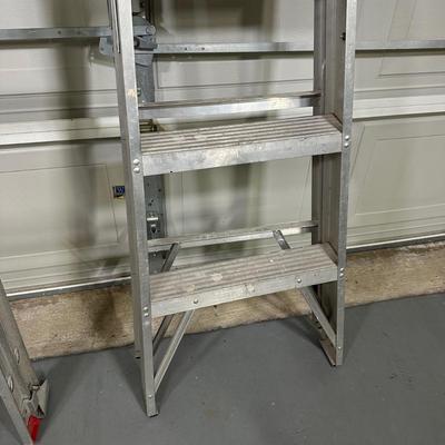 LOT 95G: All American Ladder 5’ & 16’ Ladders