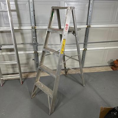 LOT 95G: All American Ladder 5’ & 16’ Ladders
