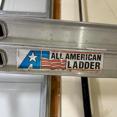 LOT 95G: All American Ladder 5’ & 16’ Ladders