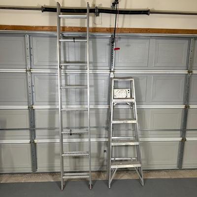 LOT 95G: All American Ladder 5’ & 16’ Ladders