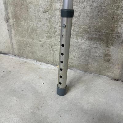 LOT 99B: 2 Drive Medical Fold Up Walkers w/ Padded Seat & More