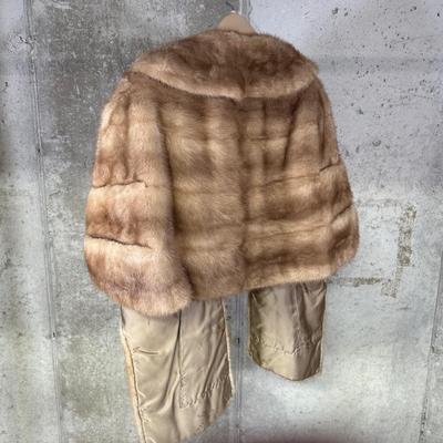 LOT 102B: Collection Of Mink Fur Shawls