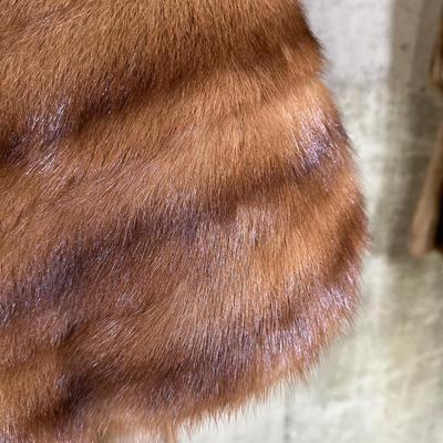 LOT 102B: Collection Of Mink Fur Shawls