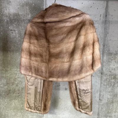 LOT 102B: Collection Of Mink Fur Shawls