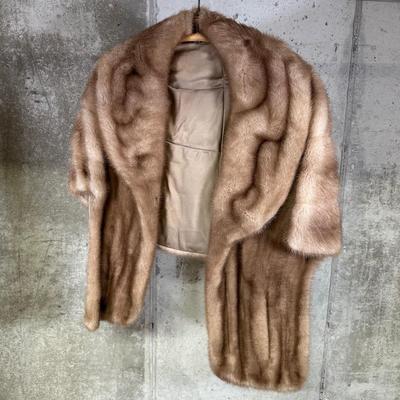 LOT 102B: Collection Of Mink Fur Shawls