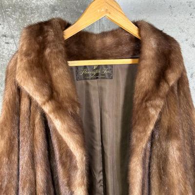 LOT 103B: Vintage Flemington Furs Mink Coat