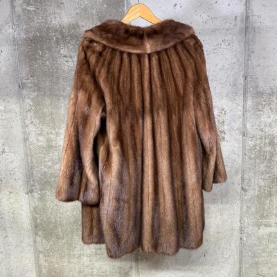 LOT 103B: Vintage Flemington Furs Mink Coat