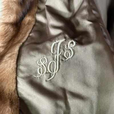 LOT 103B: Vintage Flemington Furs Mink Coat