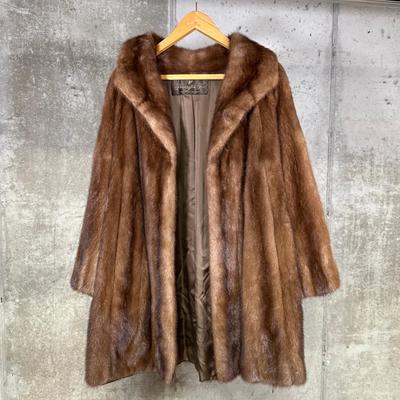 LOT 103B: Vintage Flemington Furs Mink Coat