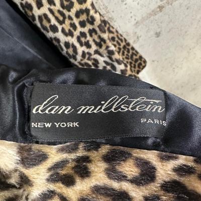 LOT 104B: Dan Millstein & Borgana Faux Fur Coats