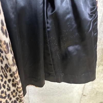 LOT 104B: Dan Millstein & Borgana Faux Fur Coats