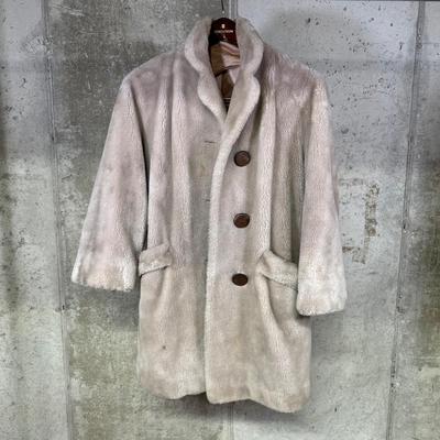 LOT 104B: Dan Millstein & Borgana Faux Fur Coats