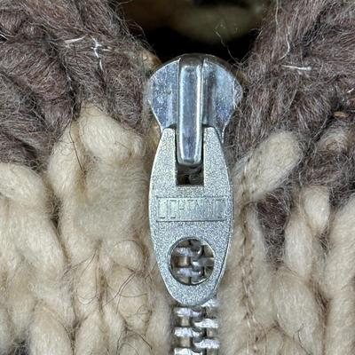 LOT 109B: 2 Genuine Cowichan Indian Sweaters