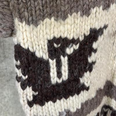 LOT 109B: 2 Genuine Cowichan Indian Sweaters