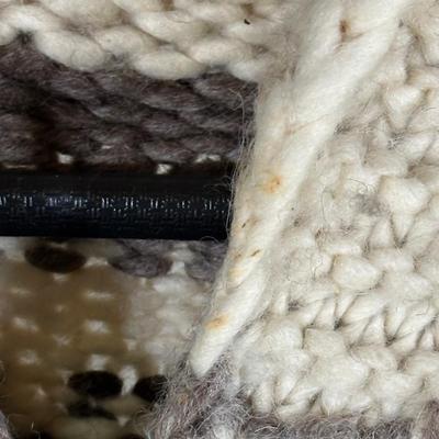 LOT 109B: 2 Genuine Cowichan Indian Sweaters