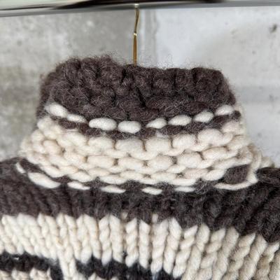 LOT 109B: 2 Genuine Cowichan Indian Sweaters