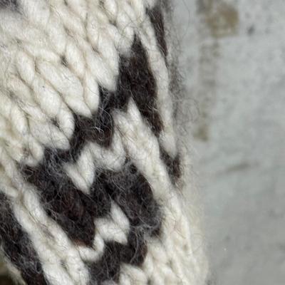 LOT 109B: 2 Genuine Cowichan Indian Sweaters