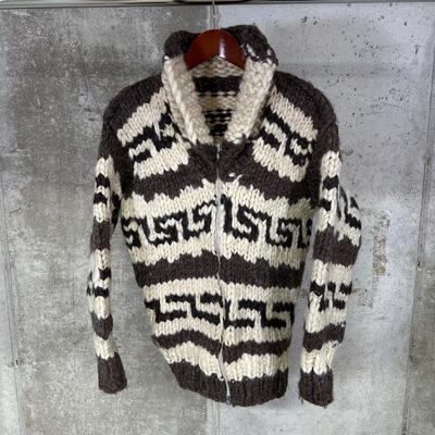 LOT 109B: 2 Genuine Cowichan Indian Sweaters