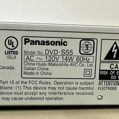 LOT 114B: Panasonic DVD/CD Player Model DVDS55