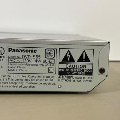 LOT 114B: Panasonic DVD/CD Player Model DVDS55