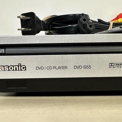 LOT 114B: Panasonic DVD/CD Player Model DVDS55