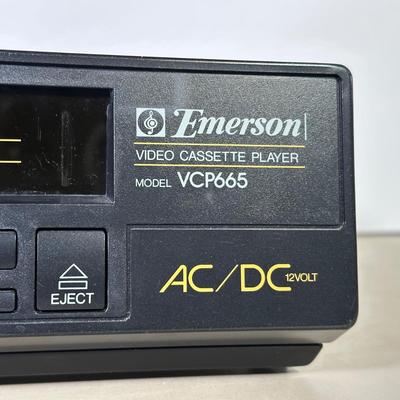 LOT 115B; Emerson Video Cassette Player Model VCP665