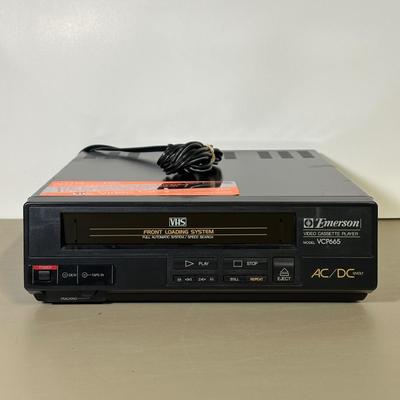 LOT 115B; Emerson Video Cassette Player Model VCP665
