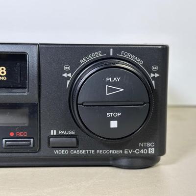 LOT 116B: Sony Video Cassette Recorder Model EV-C40