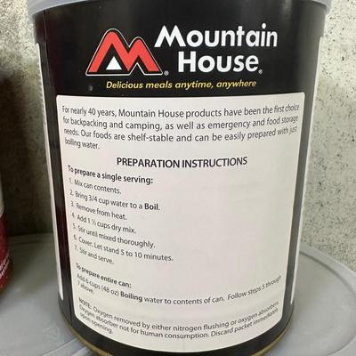 LOT 117B: Prepper Food! Mountain House Freeze Dried Beef Stew, Macaroni & Cheese & More