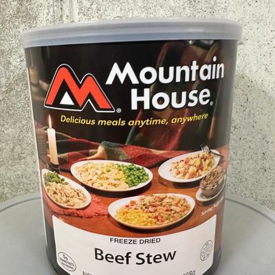 LOT 117B: Prepper Food! Mountain House Freeze Dried Beef Stew, Macaroni & Cheese & More