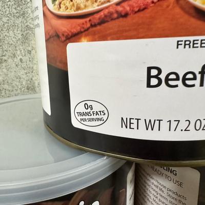 LOT 117B: Prepper Food! Mountain House Freeze Dried Beef Stew, Macaroni & Cheese & More