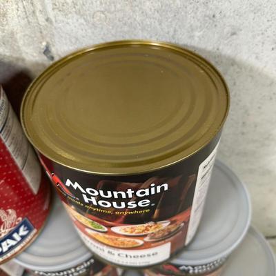 LOT 117B: Prepper Food! Mountain House Freeze Dried Beef Stew, Macaroni & Cheese & More