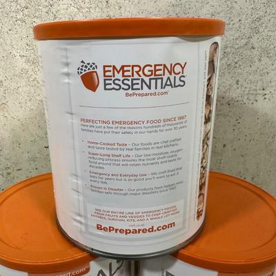 LOT 118B: Prepper Food! Essentials Freeze Dried Mashed Potatoes, Egg Noodles, Diced White Chicken & More