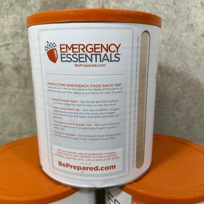 LOT 118B: Prepper Food! Essentials Freeze Dried Mashed Potatoes, Egg Noodles, Diced White Chicken & More