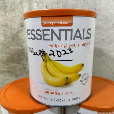 LOT 118B: Prepper Food! Essentials Freeze Dried Mashed Potatoes, Egg Noodles, Diced White Chicken & More