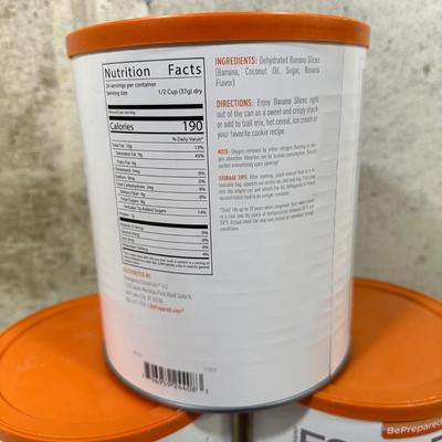 LOT 118B: Prepper Food! Essentials Freeze Dried Mashed Potatoes, Egg Noodles, Diced White Chicken & More