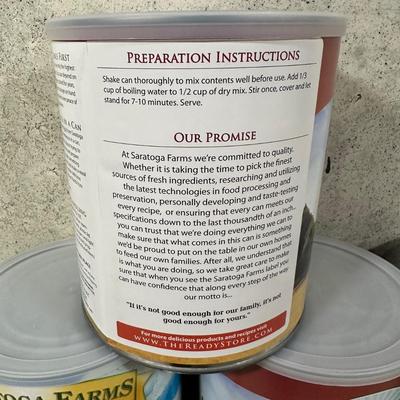 LOT 119B: Prepper Food! Freeze Dried Ground Beef, Mac & Cheese & More