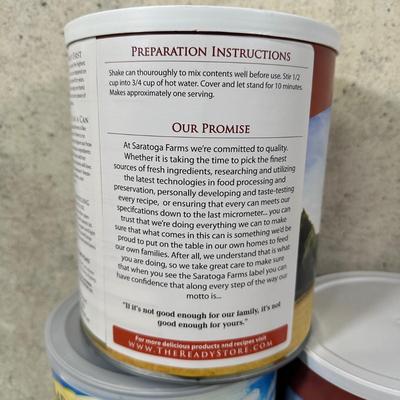 LOT 119B: Prepper Food! Freeze Dried Ground Beef, Mac & Cheese & More